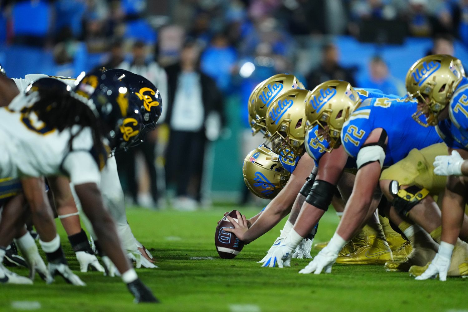California and UCLA during the Golden Bears' 33-7 win over the Bruins on Nov. 25, 2023.